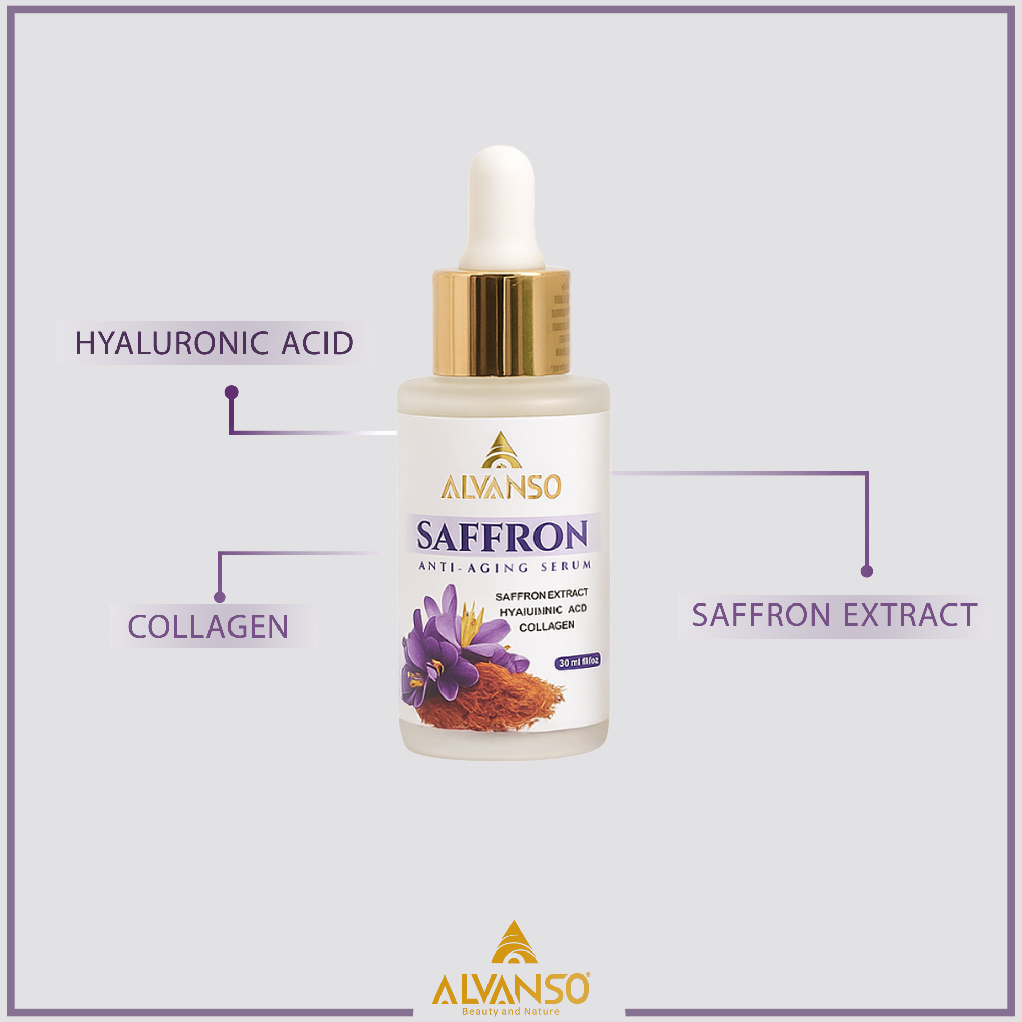 SAFFRON ANTI-AGING SERUM