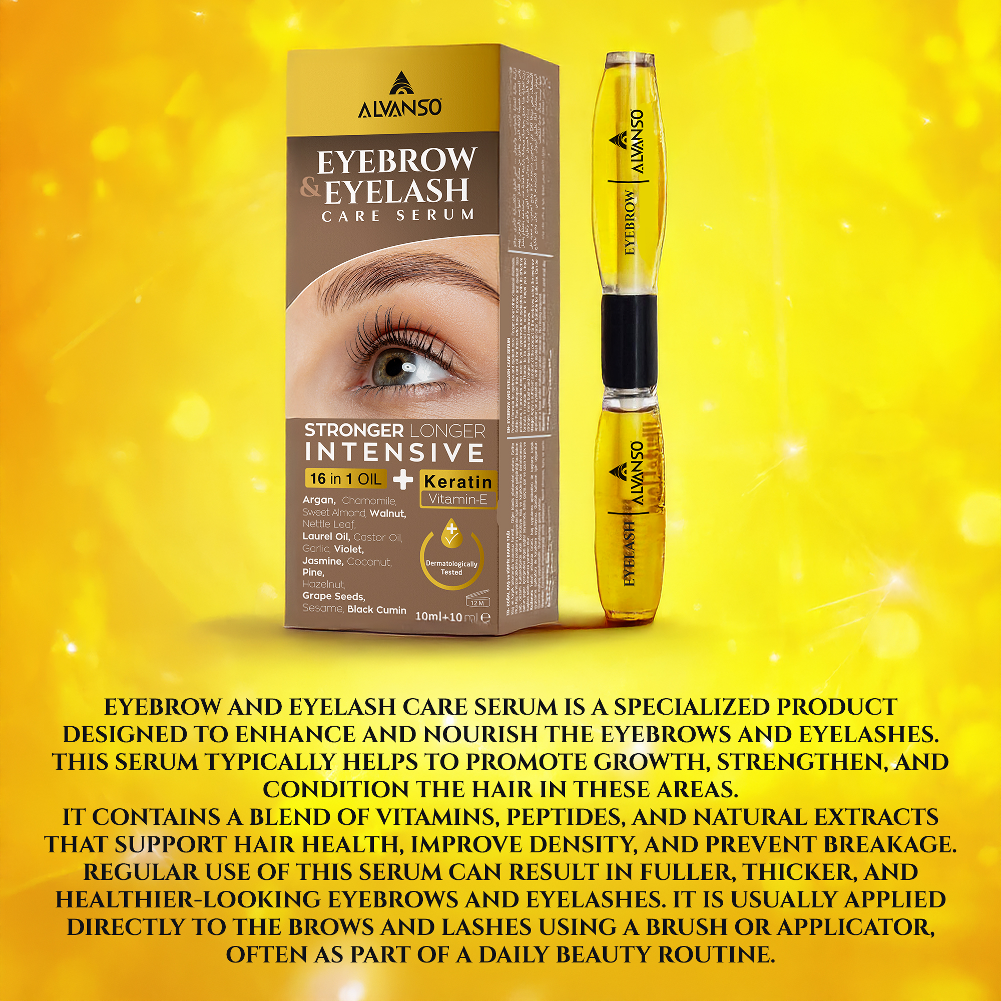EYEBROW AND EYELASH CARE SERUM