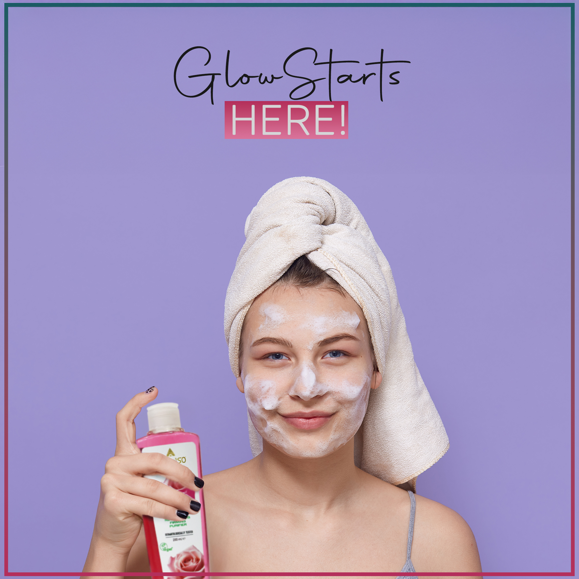 ROSE WATER FACE WASH GEL