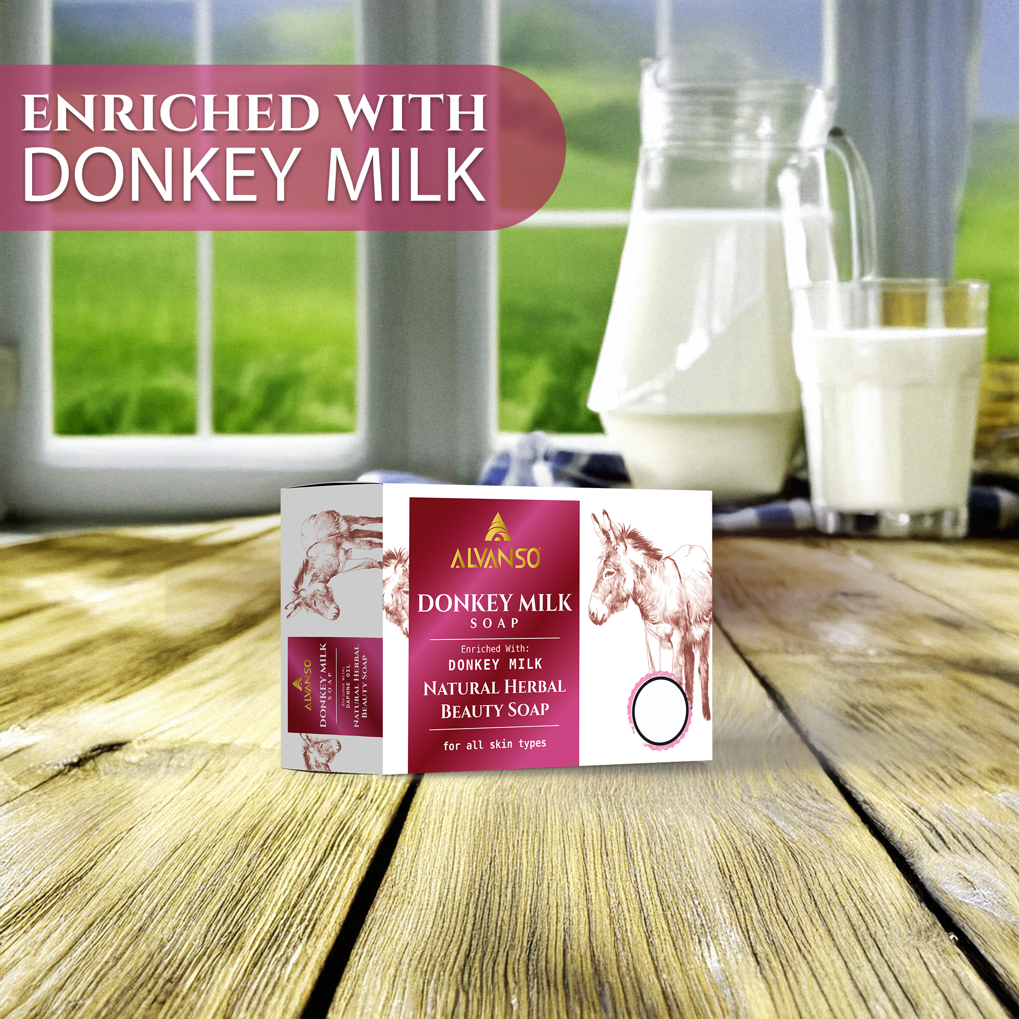 DONKEY MILK SOAP
