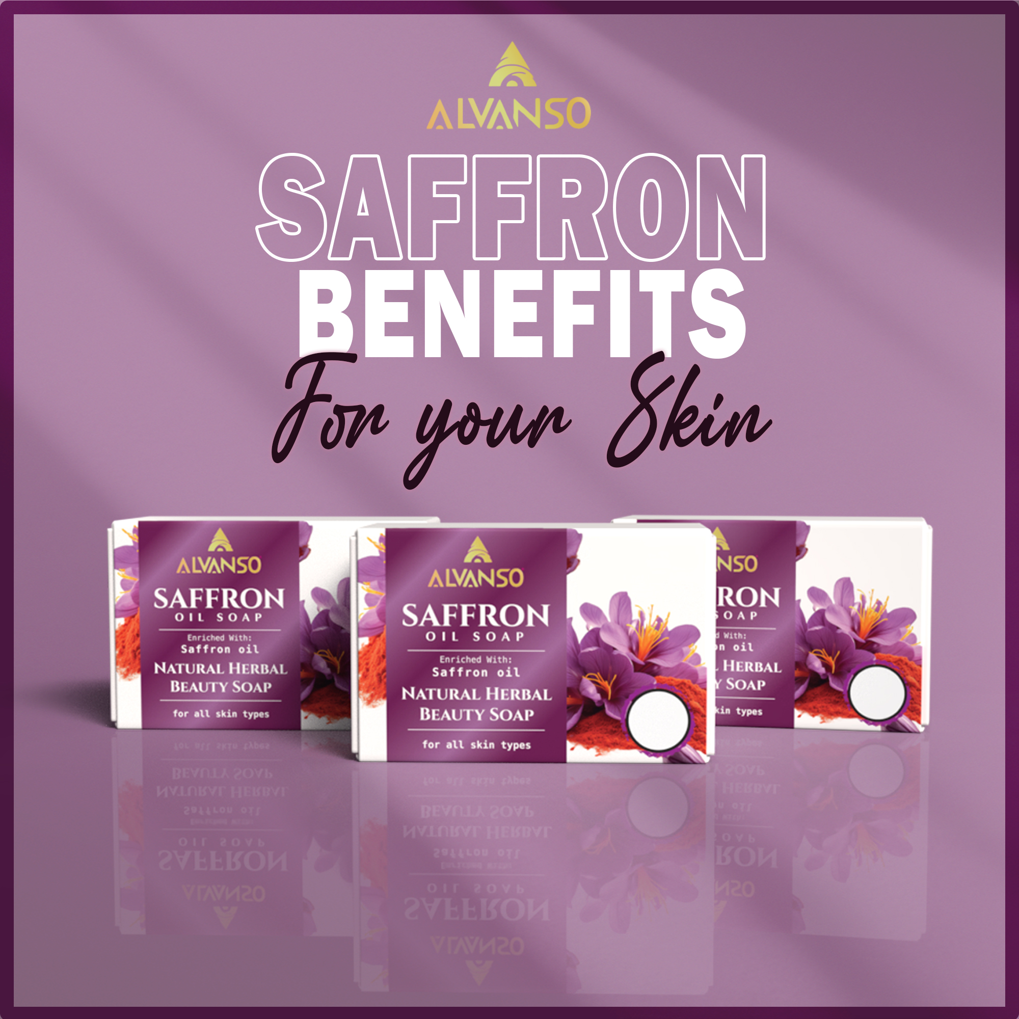 SAFFRON OIL SOAP