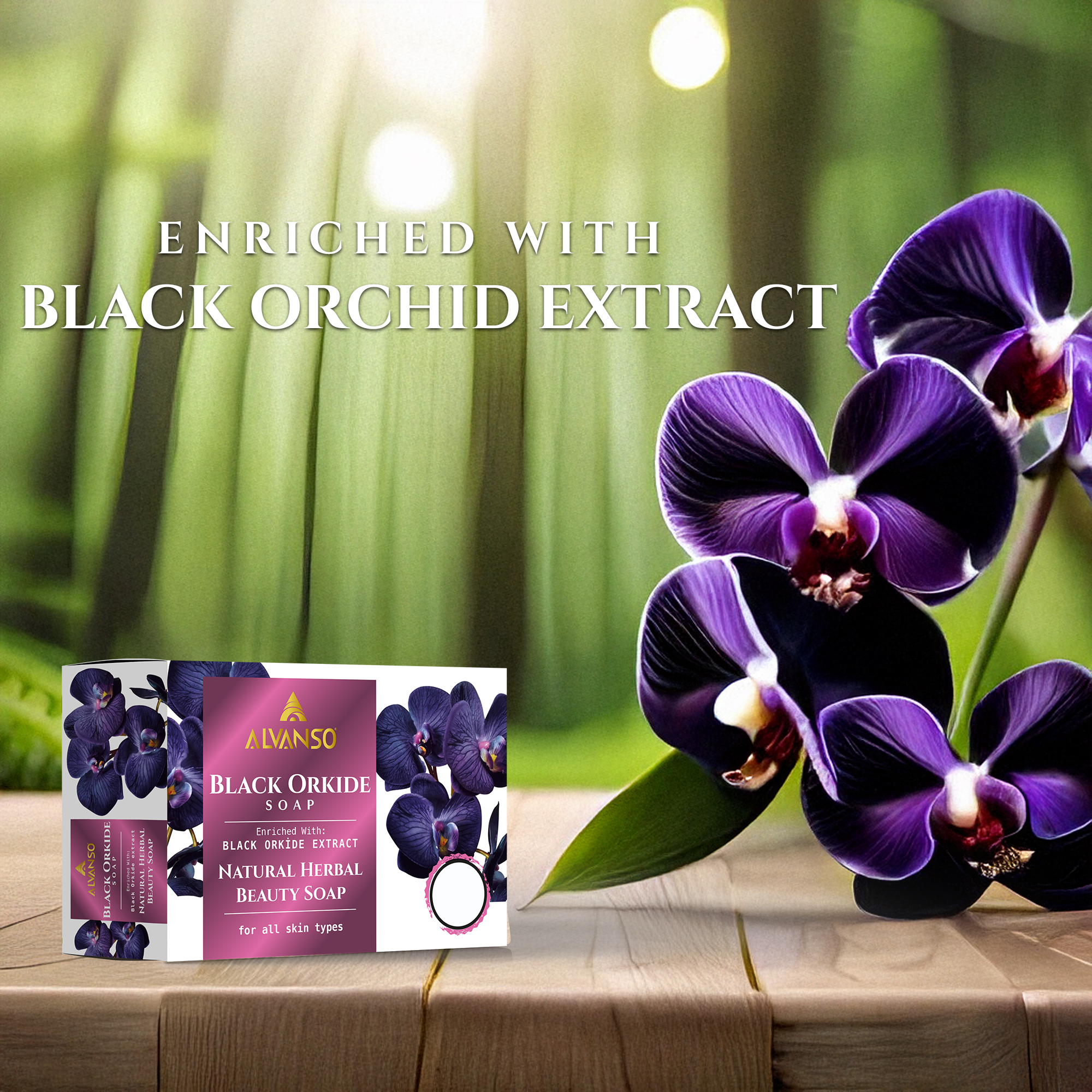Black Orchid Soap