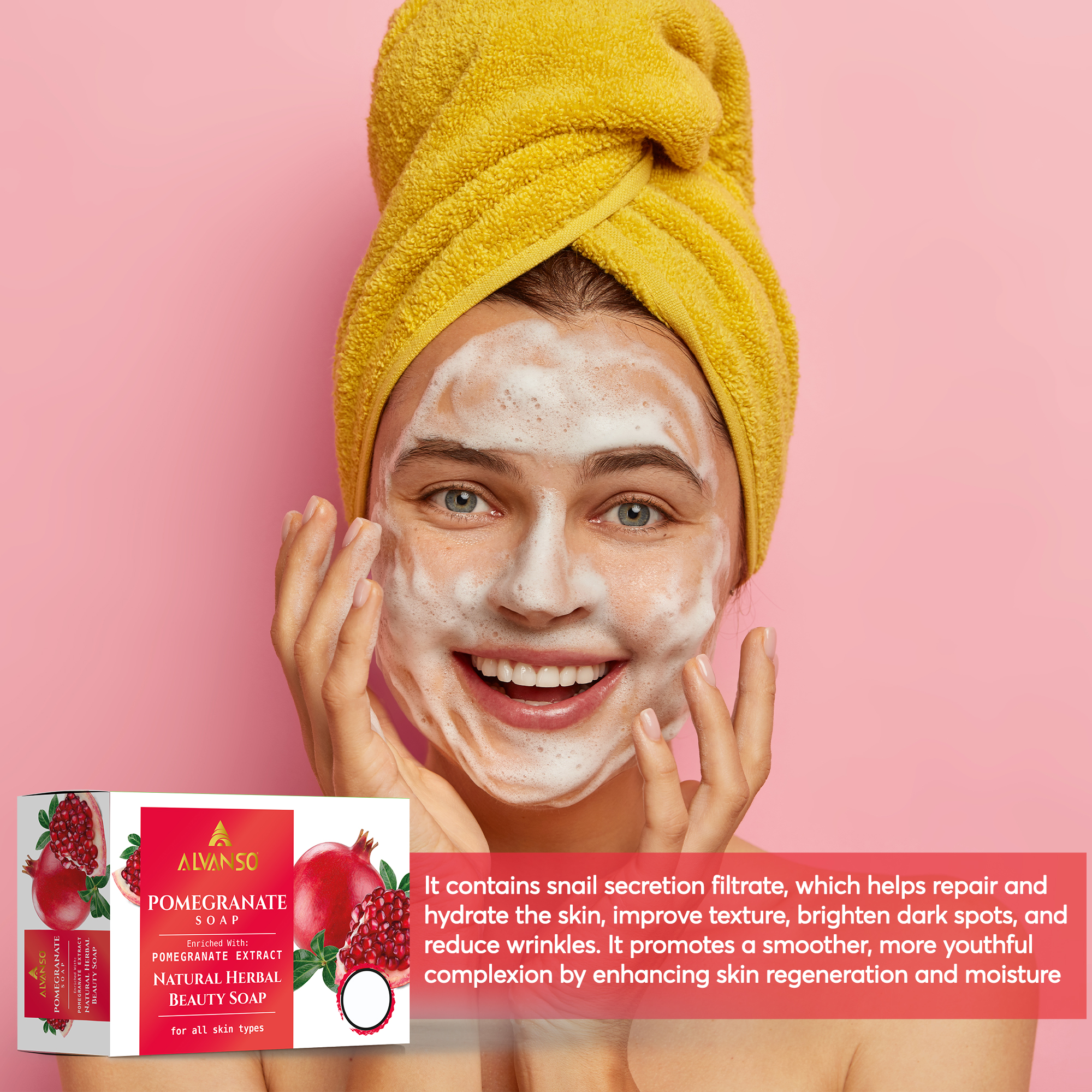 POMEGRANATE SOAP