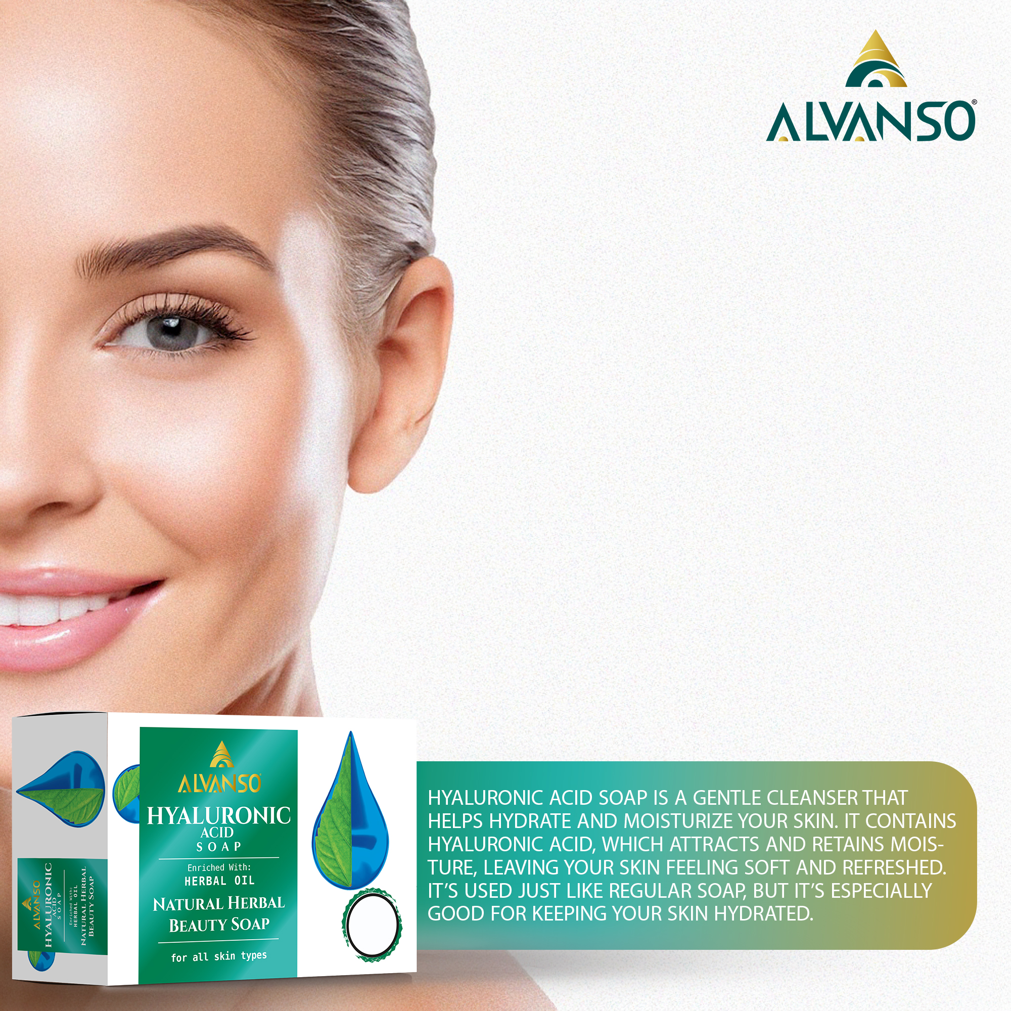 HYALURONIC ACID SOAP
